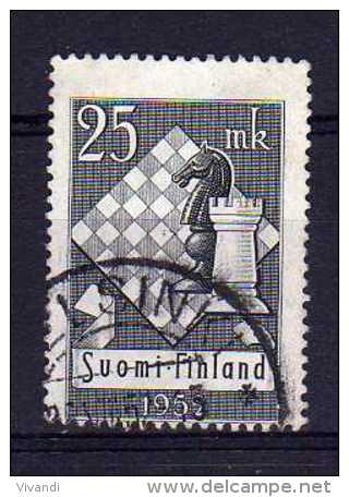 Finland - 1952 - 10th Chess Olympiad - Used - Used Stamps