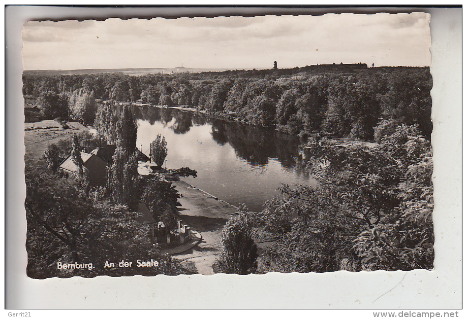 0-4351 BERNBURG, An Der Saale, 1962 - Bernburg (Saale)