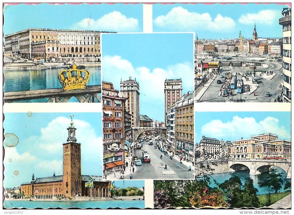 SWEDEN   #  POSTCARD FROM YEAR 1965 - Ganzsachen