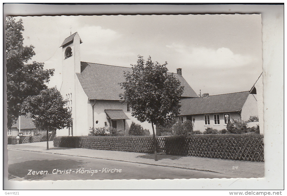 2730 ZEVEN, Christ-.Königs-Kirche, 1966 - Zeven