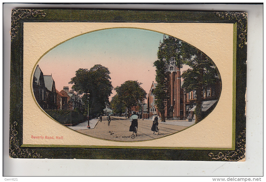 UK - ENGLAND - EAST YORKSHIRE - HULL, Beverly Road, 1912 - Hull