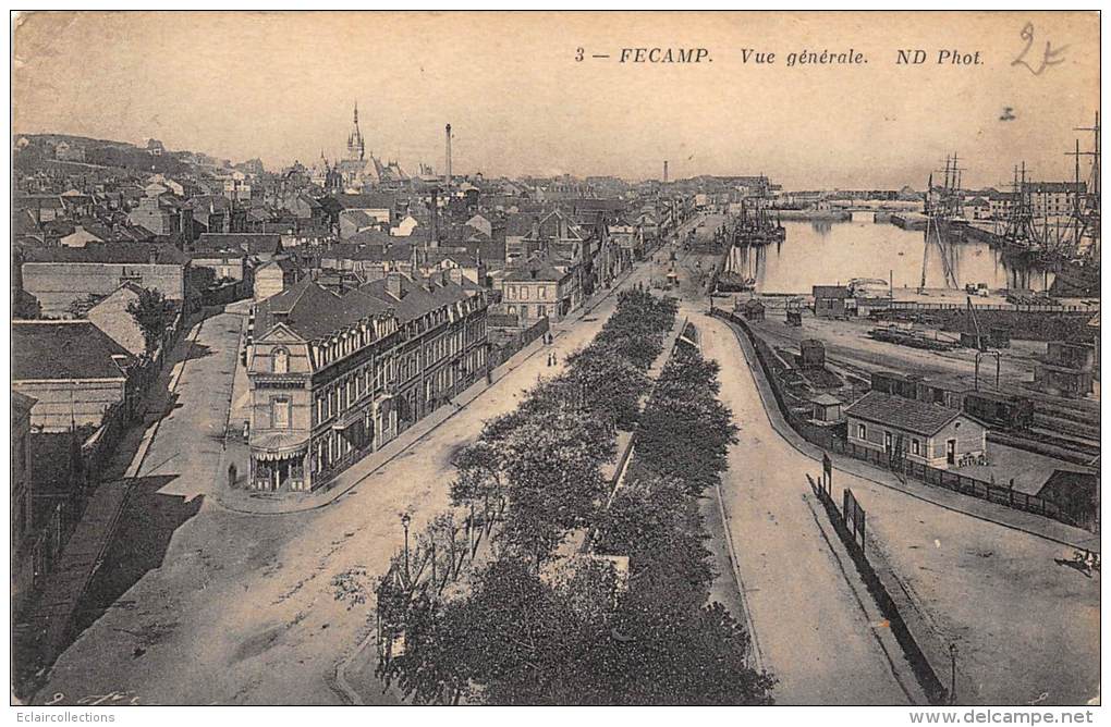 Fécamp    76    Vue Générale - Fécamp