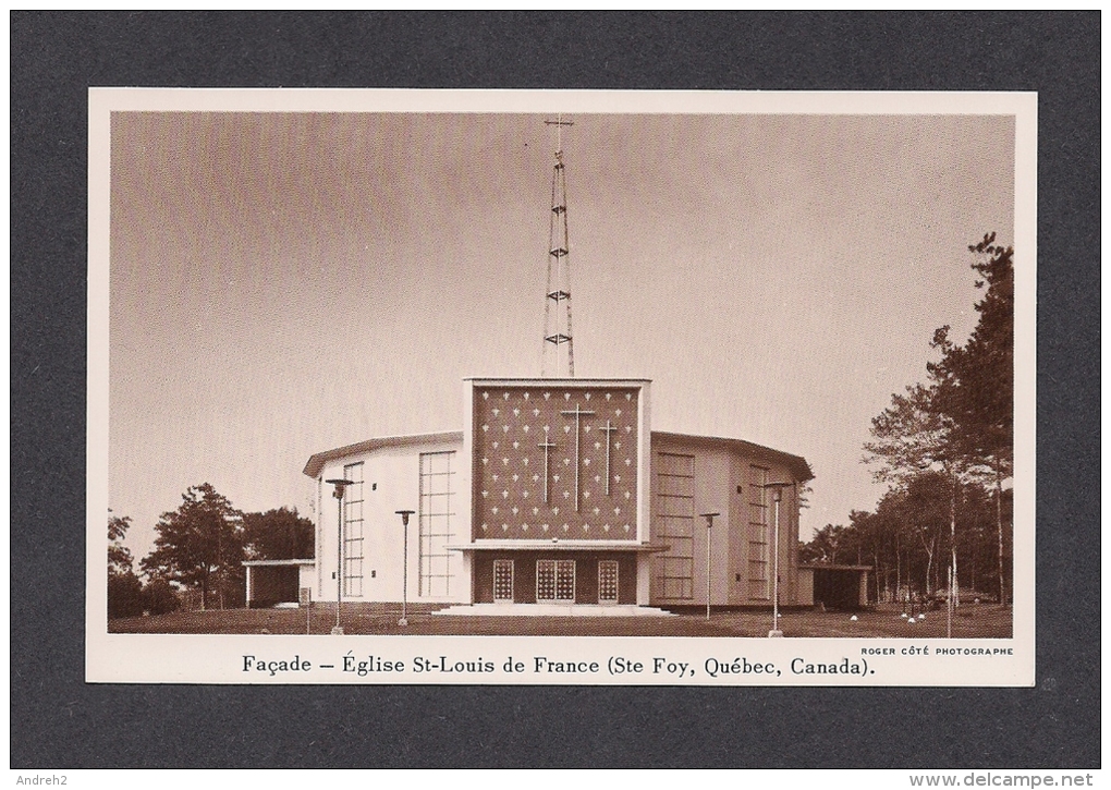 STE FOY - QUÉBEC - ÉGLISE ST LOUIS DE FRANCE - CHURCH - PHOTOGRAPHE ROGER CÔTÉ - Québec - Sainte-Foy-Sillery