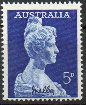 Australia 1961 5d Melba MNH - Ungebraucht