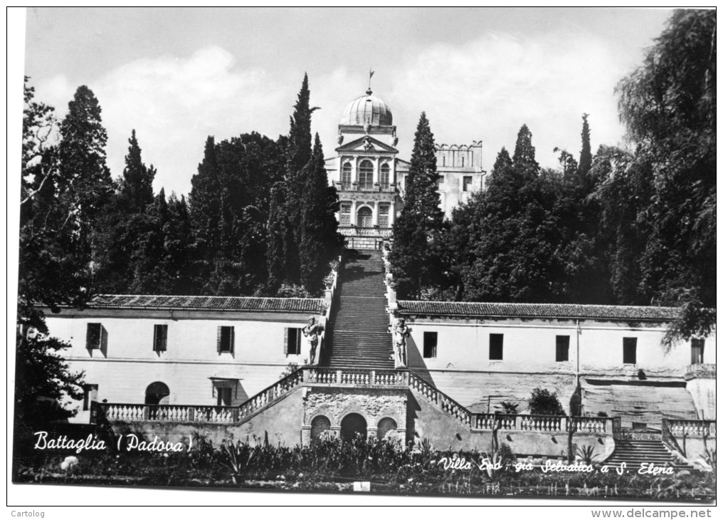 Battaglia (Padova). Villa Emo, Già Selvatico A S. Elena - Altri & Non Classificati