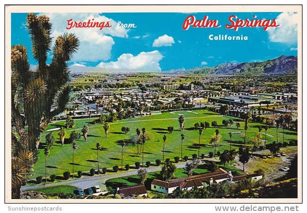 California Palm Springs Greetings From Palm Springs - Palm Springs