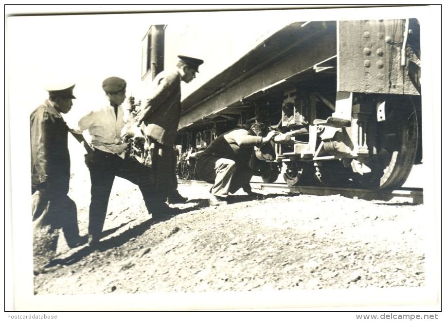 E. N. FF. CC. Bolivia - Photocard Of A Trip Through Bolivia By Train. - & Train - Bolivië