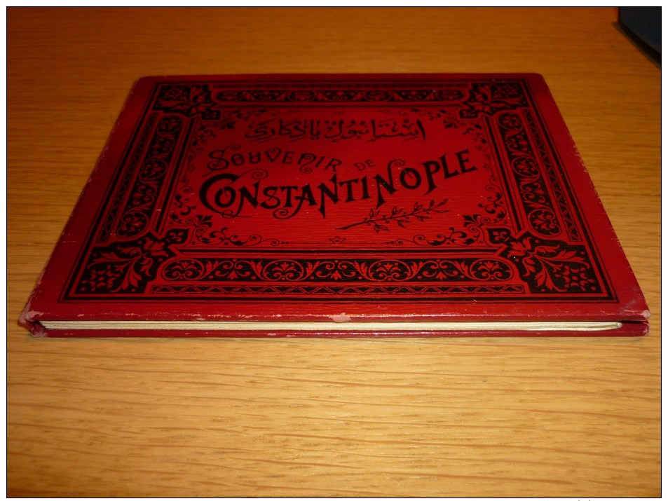 Superbe Carnet De Photographies 1900's " Souvenir De Constantinople " Max Fruchtermann, Editeur, Constantinople. - Andere & Zonder Classificatie