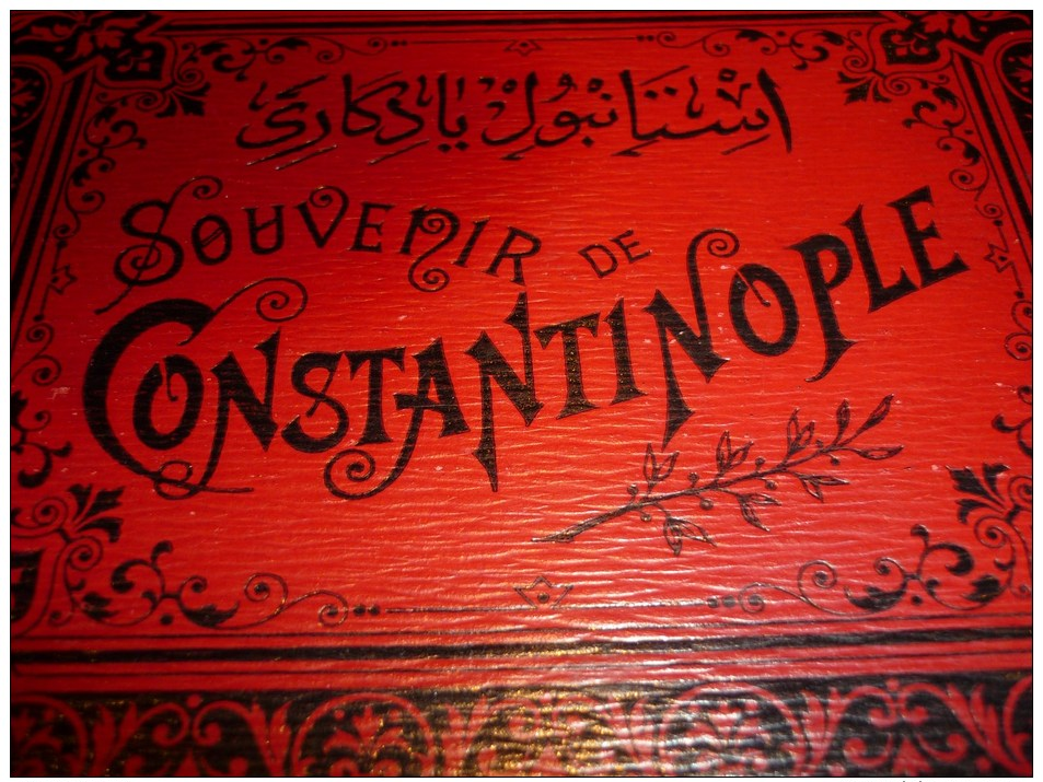 Superbe Carnet De Photographies 1900's " Souvenir De Constantinople " Max Fruchtermann, Editeur, Constantinople. - Andere & Zonder Classificatie