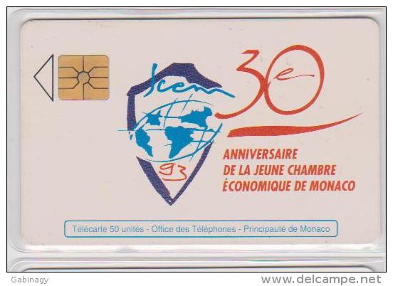 MONACO - MCO-41 - ANNIVERSAIRE DE LA JEUNE CHAMBRE ÉCONOMIQUE DE MONACO - Monaco