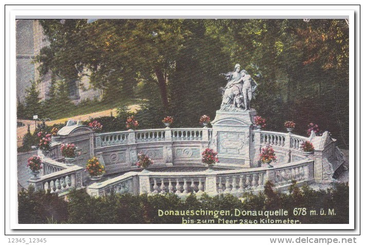 Donaueschingen, Donauquelle - Donaueschingen