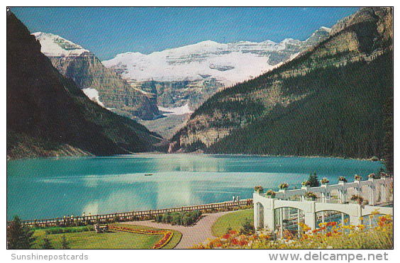 Canada Lake Louise Mount Lefroy And Victoria Glacier Banff National Park Alberta - Lac Louise