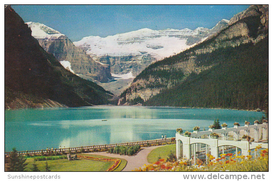 Canada Lake Louise Mount Lefroy And Victoria Glacier Banff National Park Alberta - Lac Louise