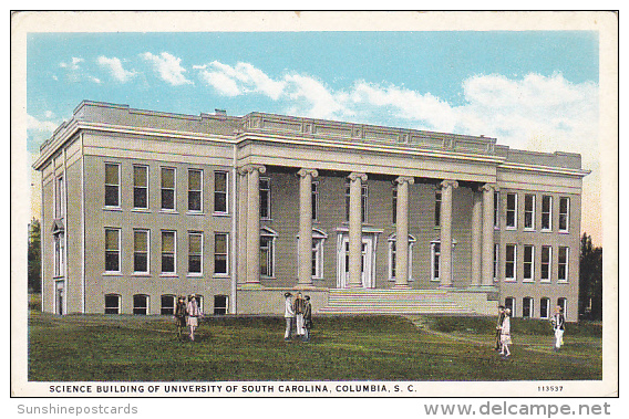 Science Building University Of South Carolina Columbia Carolina Curteich - Columbia