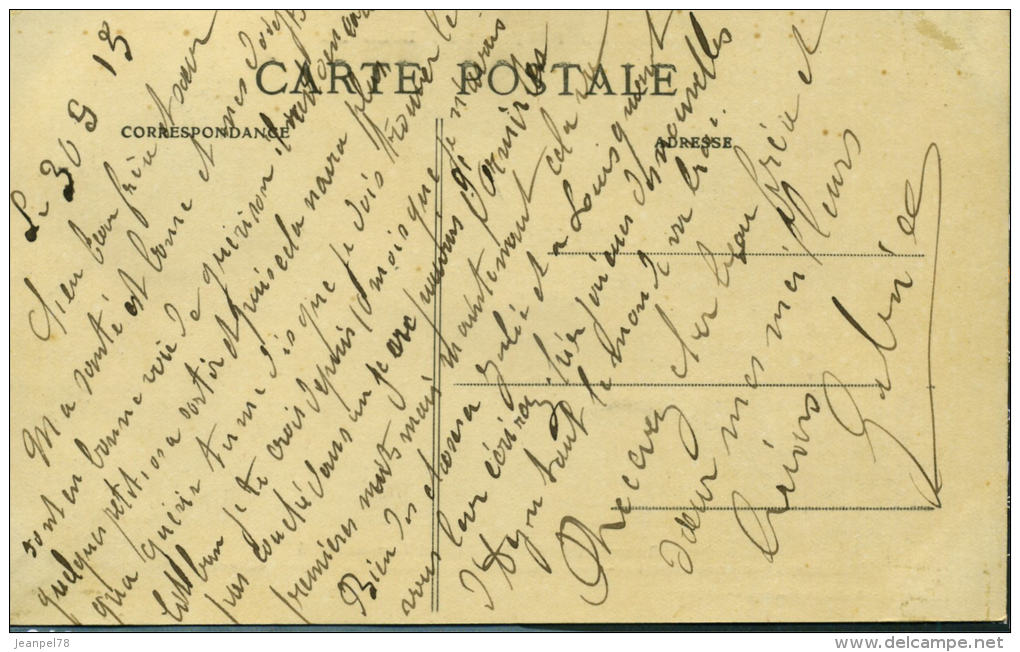 Carte Postale Ancienne (CPA) - Franchise Militaire Hôpital Temporaire De Luçon - 1915 - Oorlog 1914-18