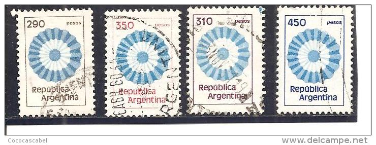 Argentina. Nº Yvert  1191-94 (usado) (o) - Gebraucht