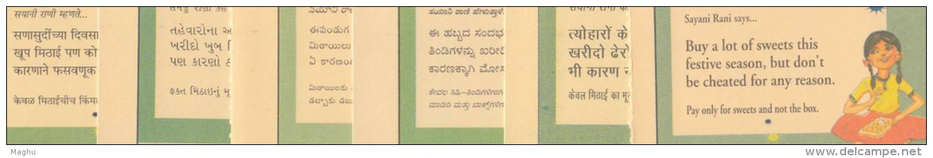 12 Diff., Language, Food Depart, Festival Celebration, Eating Sweet, Sugarcane Product, Balace Scale, Consumer, Meghdoot - Other & Unclassified