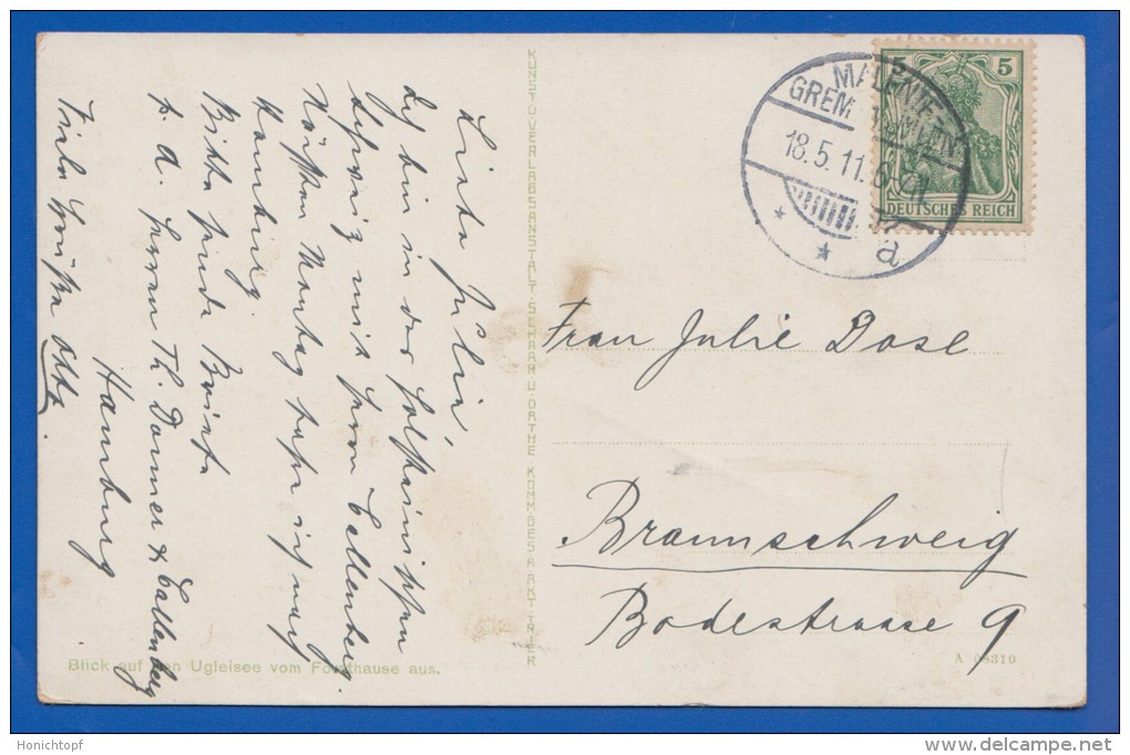 Deutschland; Eutin; Ugleisee; 1911 - Eutin
