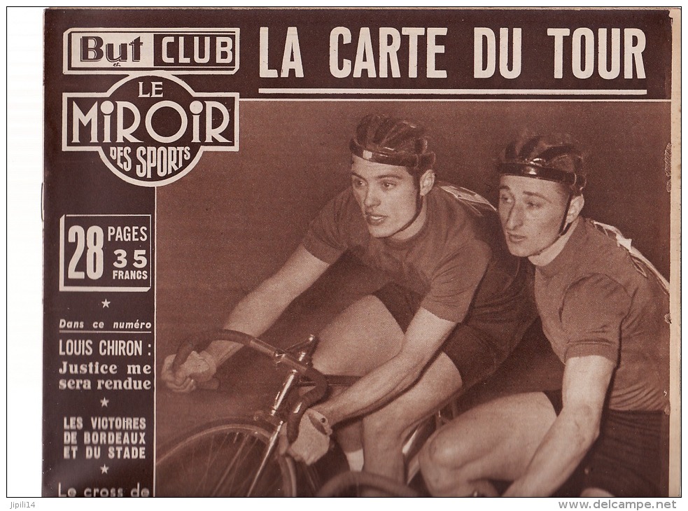 LE MIROIR DES SPORTS - BUT CLUB 1ER FEVRIER 1954 N° 444 - Sport