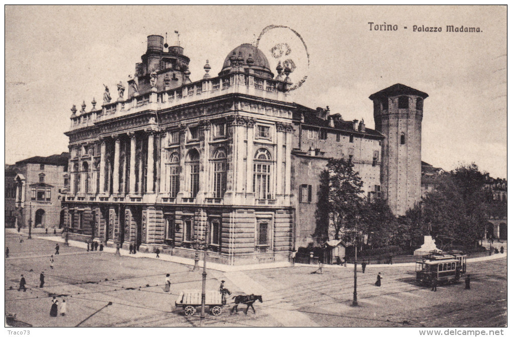 TORINO  /   Palazzo Madama _ Viaggiata 1917 - Palazzo Madama