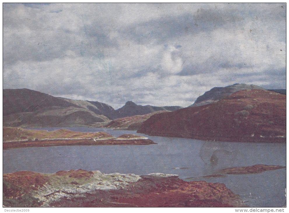 BT18480 Laxford Deer Forest From Kelesku Ferray Assynt   2 Scans - Sutherland