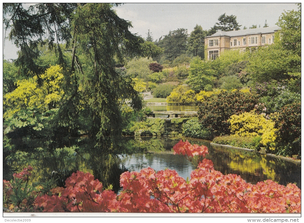 BT18531 Hodnet Hall From The Main Pool  2 Scans - Sonstige & Ohne Zuordnung