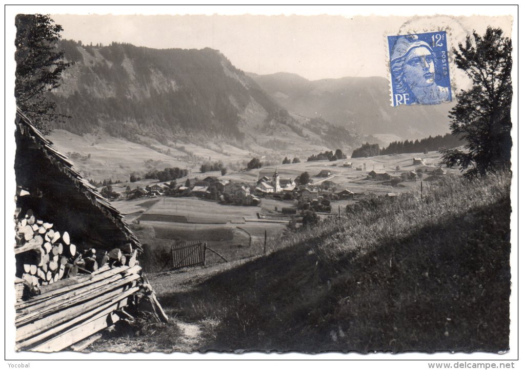 CP, 73, NOTRE-DAME DE BELLECOMBE, 1134 M. Vue De Crest-Voland, Voyagé En 1980 - Other & Unclassified