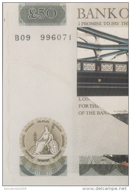 BT18619 Cinquante Livres     2 Scans - Monnaies (représentations)