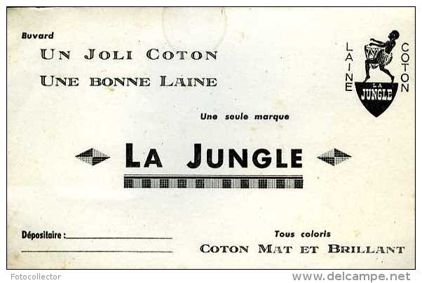 Buvard La Jungle - Textile & Vestimentaire