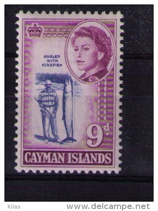 CAYMAN ISLANDS - Angler With Kingfish - Caimán (Islas)