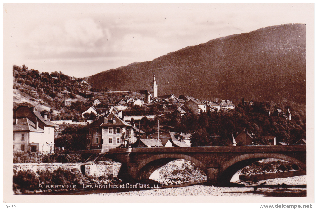 73 - ALBERTVILLE - Les Adoubes Et Conflans - 1936 - Albertville