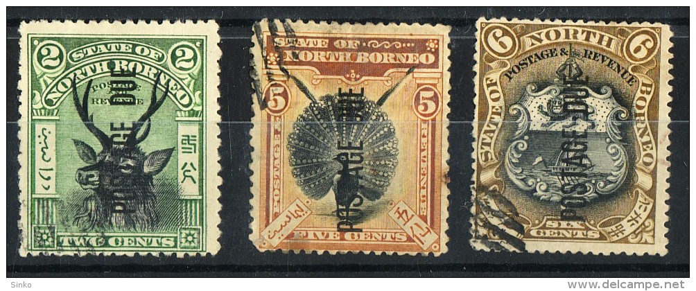 1897. Nordborneo Portomarken  :) - Noord Borneo (...-1963)