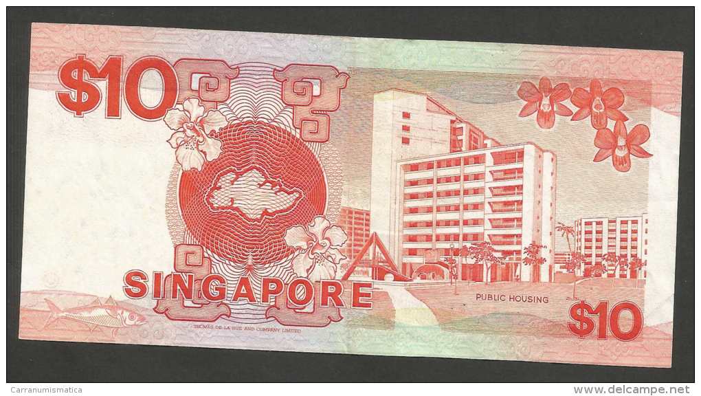 [NC] SINGAPORE - 10 DOLLARS / PALARI - Singapur