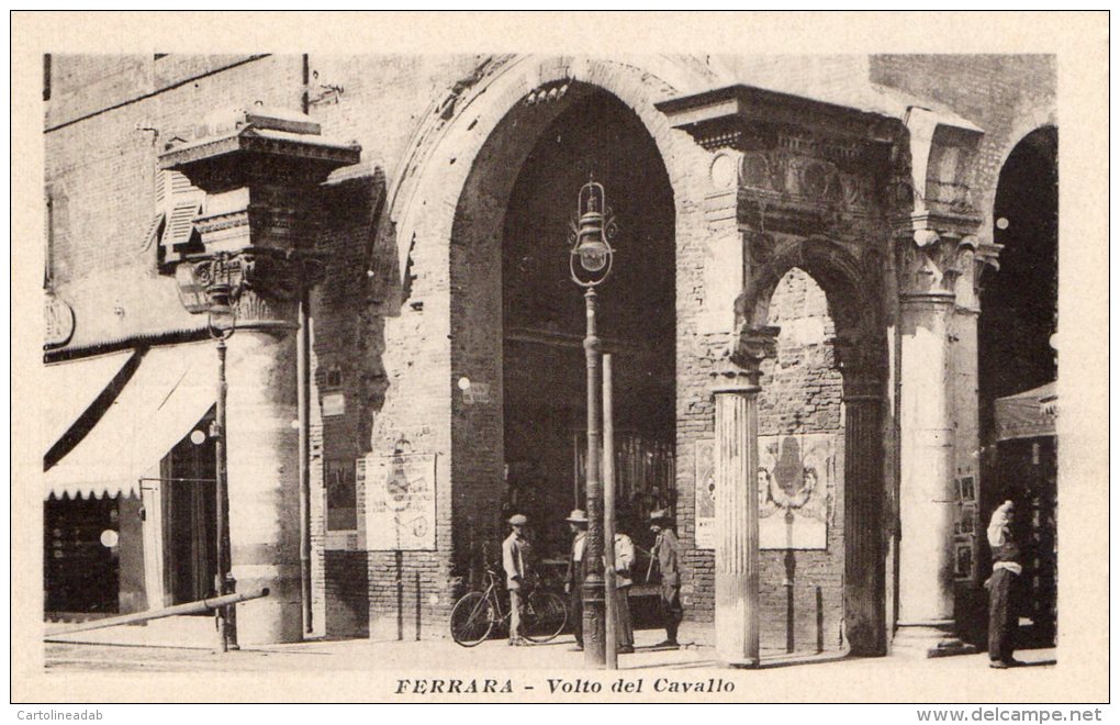 [DC7362] FERRARA - VOLTO DEL CAVALLO - Old Postcard - Ferrara