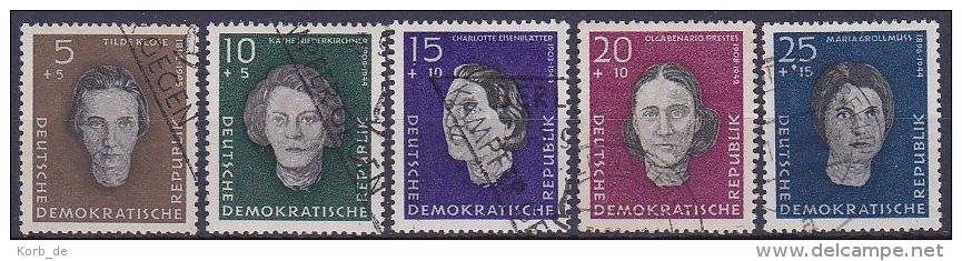 DDR 1959 / MiNr. 715 - 719  O / Used  (L528) - Usados