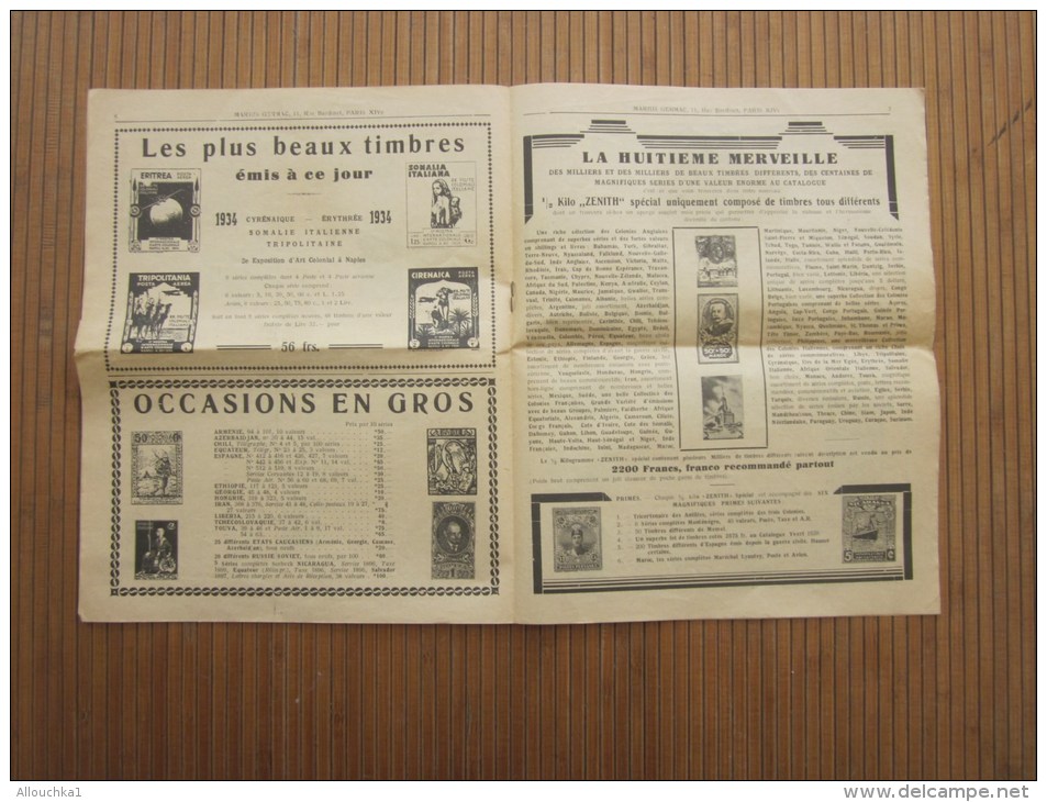 1939 Catalogue De Maison De Vente Prix Courant Général Cotation Marius Germac Paris XIVe - Catalogues De Maisons De Vente