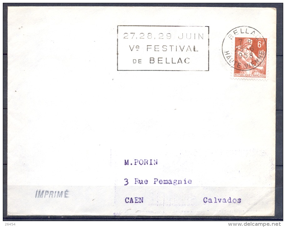 SECAP   Flammes    LOT De 12  Lettres En Imprime  De La SCOTEM  Voir SCAN  Annes 1957 1958 1959 1960 - Mechanical Postmarks (Other)