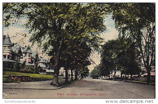 Park Avenue Bridgeport Connecticut 1912 - Bridgeport