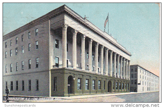 The Charleston Hotel Charleston South Carolina 1910 - Charleston