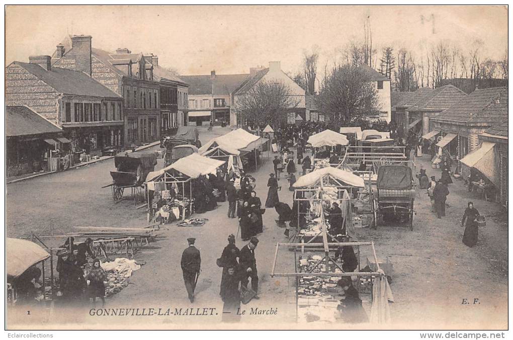 Gonneville La Mallet   76   Le Marché - Other & Unclassified