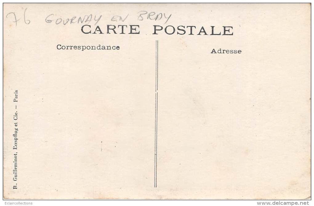 Gournay En Bray  (attribué A...)   76   Famille  Carte Photo - Gournay-en-Bray