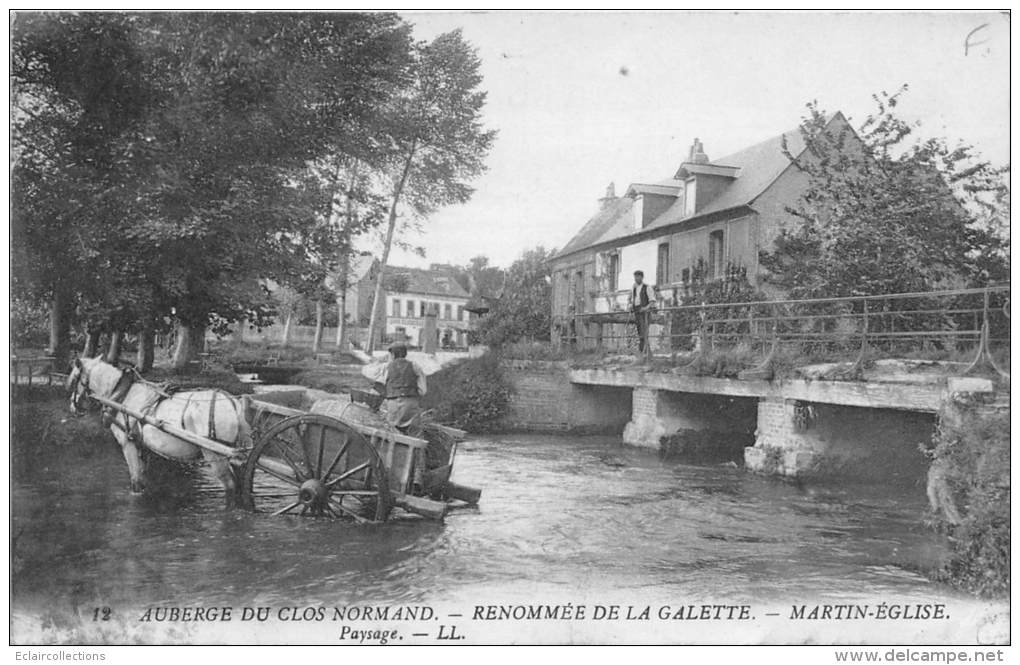 Martin-Eglise  76  Auberge   Le Clos Normand . - Andere & Zonder Classificatie