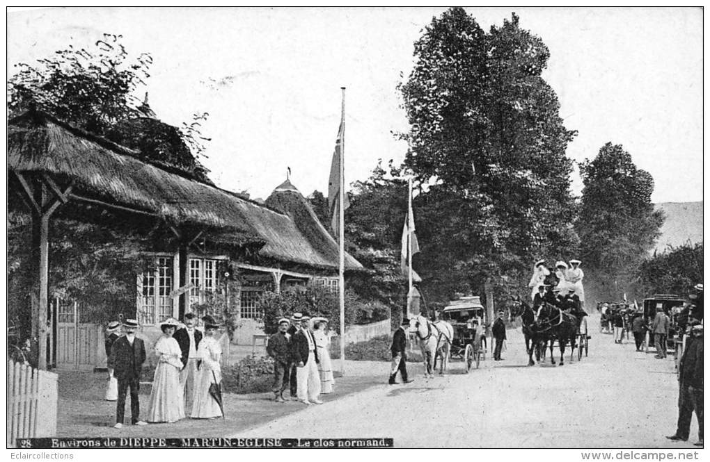 Martin-Eglise  76  Restaurant   Auberge  Le Clos Normand - Autres & Non Classés