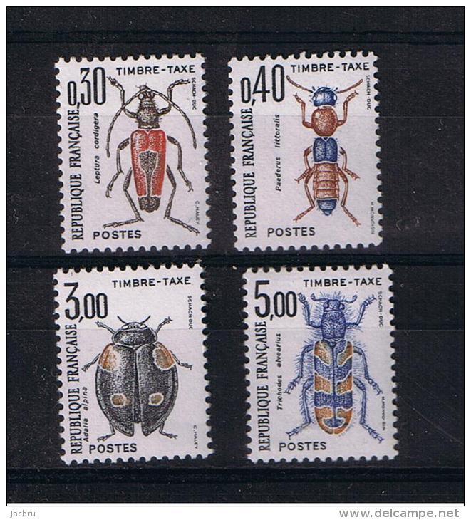 N° 109 , 110 , 111 , 112  Insectes - Coléoptères  NEUF** - 1960-.... Neufs