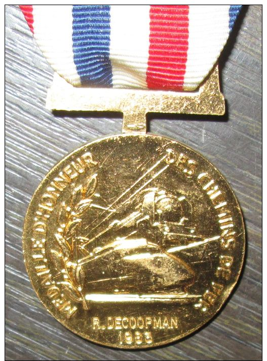 Médaille Chemin De Fer - France