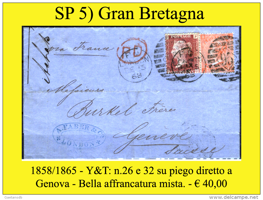 Gran Bretagna-SP005 - Storia Postale