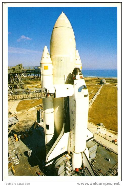 Space Shuttle And Primary Launch System Being Readied For Another GO.
Johnston Space Center, Houston, Texas - & Rocket - Houston