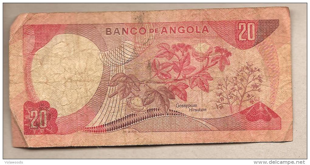 Angola - Banconota Circolata Da 20 Scudi - 1972 - Angola