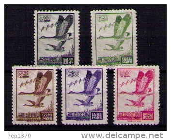 FORMOSA 1966 - PAJAROS - YVERT 551-554-557-559-559 INC - Ongebruikt