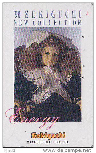 Télécarte Japon / 110-014 - Jouet - Jolie POUPEE - DOLL Toy Japan Phonecard - PUPPE Telefonkarte - 13 - Jeux